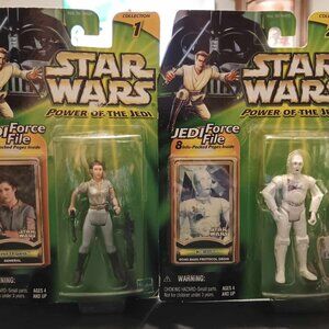 Vintage Power of the Jedi General Leia Organa/K-3PO